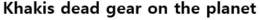 KHAKIS DEAD GEAR ON THE PLANET trademark