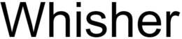 WHISHER trademark