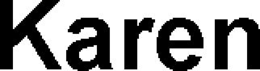 KAREN trademark