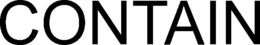 CONTAIN trademark