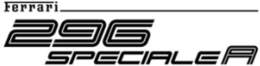 FERRARI 296 SPECIALE A trademark