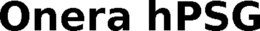 ONERA HPSG trademark