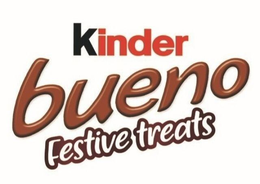 KINDER BUENO FESTIVE TREATS trademark