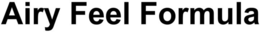 AIRY FEEL FORMULA trademark