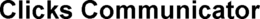 CLICKS COMMUNICATOR trademark