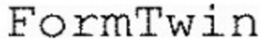 FORMTWIN trademark