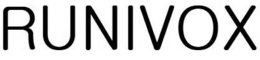 RUNIVOX trademark