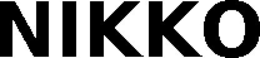 NIKKO trademark