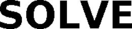 SOLVE trademark