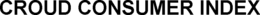 CROUD CONSUMER INDEX trademark