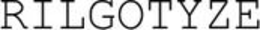 RILGOTYZE trademark