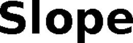 SLOPE trademark