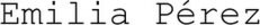 EMILIA PéREZ trademark
