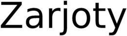 ZARJOTY trademark