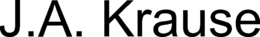 J.A. KRAUSE trademark