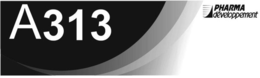 A313 PHARMA DéVELOPPEMENT trademark
