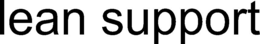 LEAN SUPPORT trademark