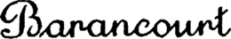 BARANCOURT trademark