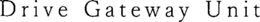 DRIVE GATEWAY UNIT trademark