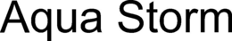 AQUA STORM trademark