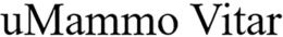 UMAMMO VITAR trademark