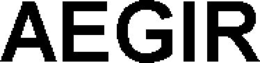 AEGIR trademark