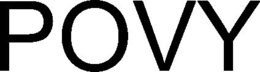 POVY trademark