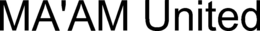 MA'AM UNITED trademark