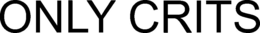 ONLY CRITS trademark