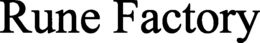 RUNE FACTORY trademark
