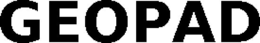 GEOPAD trademark