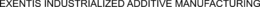 EXENTIS INDUSTRIALIZED ADDITIVE MANUFACTURING trademark