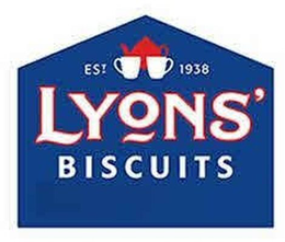 EST 1938 LYONS' BISCUITS trademark