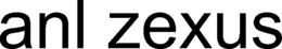 ANL ZEXUS trademark
