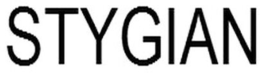 STYGIAN trademark