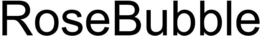 ROSEBUBBLE trademark