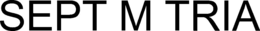 SEPT M TRIA trademark