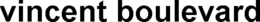 VINCENT BOULEVARD trademark