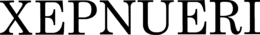 XEPNUERI trademark
