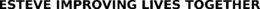 ESTEVE IMPROVING LIVES TOGETHER trademark