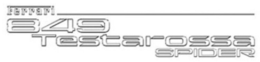 FERRARI 849 TESTAROSSA SPIDER trademark
