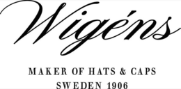 WIGÉNS MAKER OF HATS & CAPS SWEDEN 1906 trademark