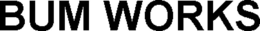 BUM WORKS trademark