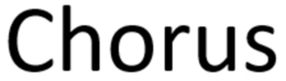CHORUS trademark