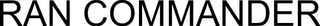 RAN COMMANDER trademark