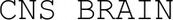CNS BRAIN trademark