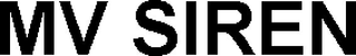 MV SIREN trademark