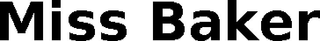 MISS BAKER trademark