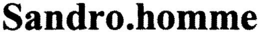 SANDRO.HOMME trademark