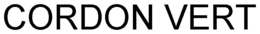 CORDON VERT trademark